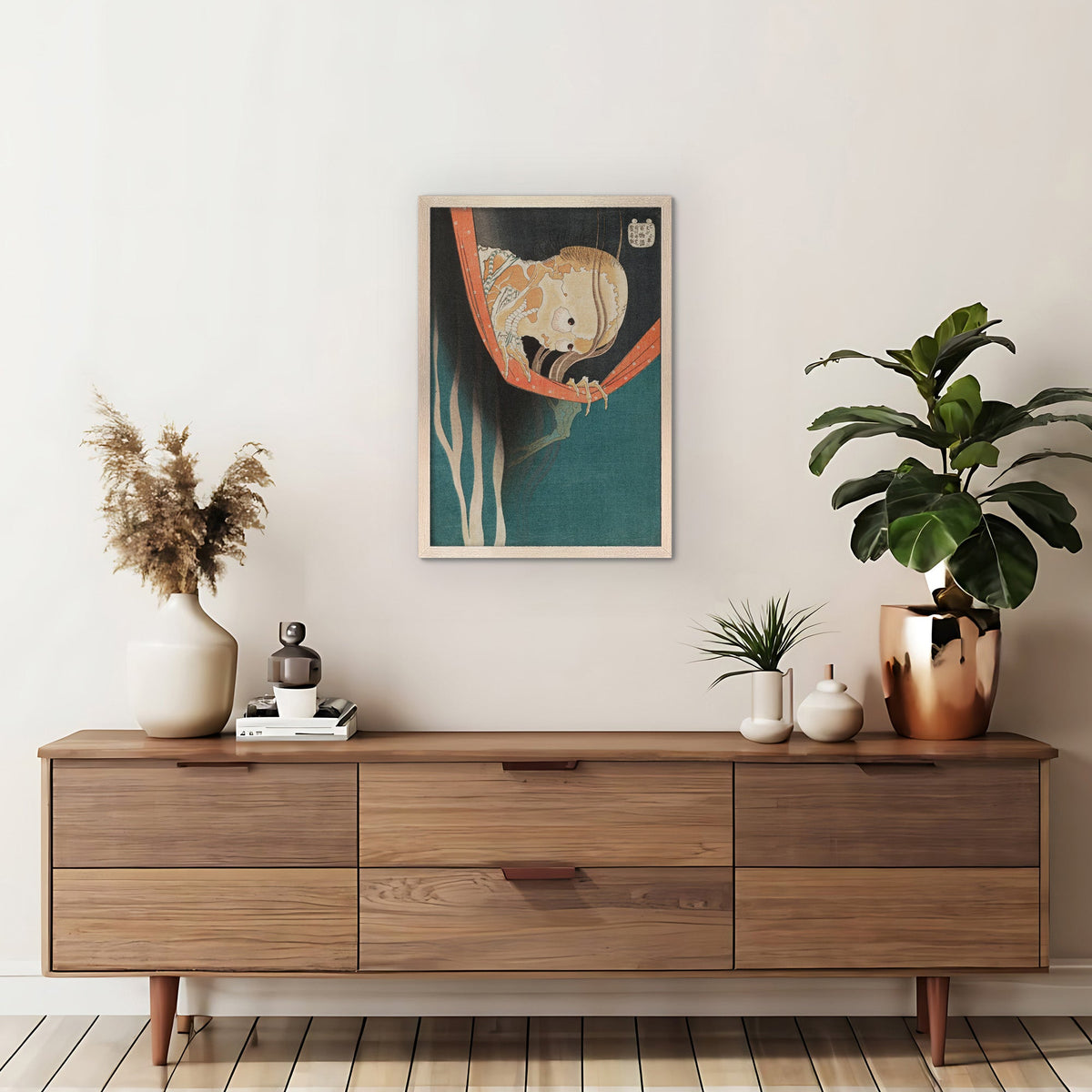 Ghost of Kohada Koheiji Canvas Print