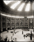 Hotel Atrium, West Baden Strings, Indiana by PrintCollection - Oil Painting canvas print