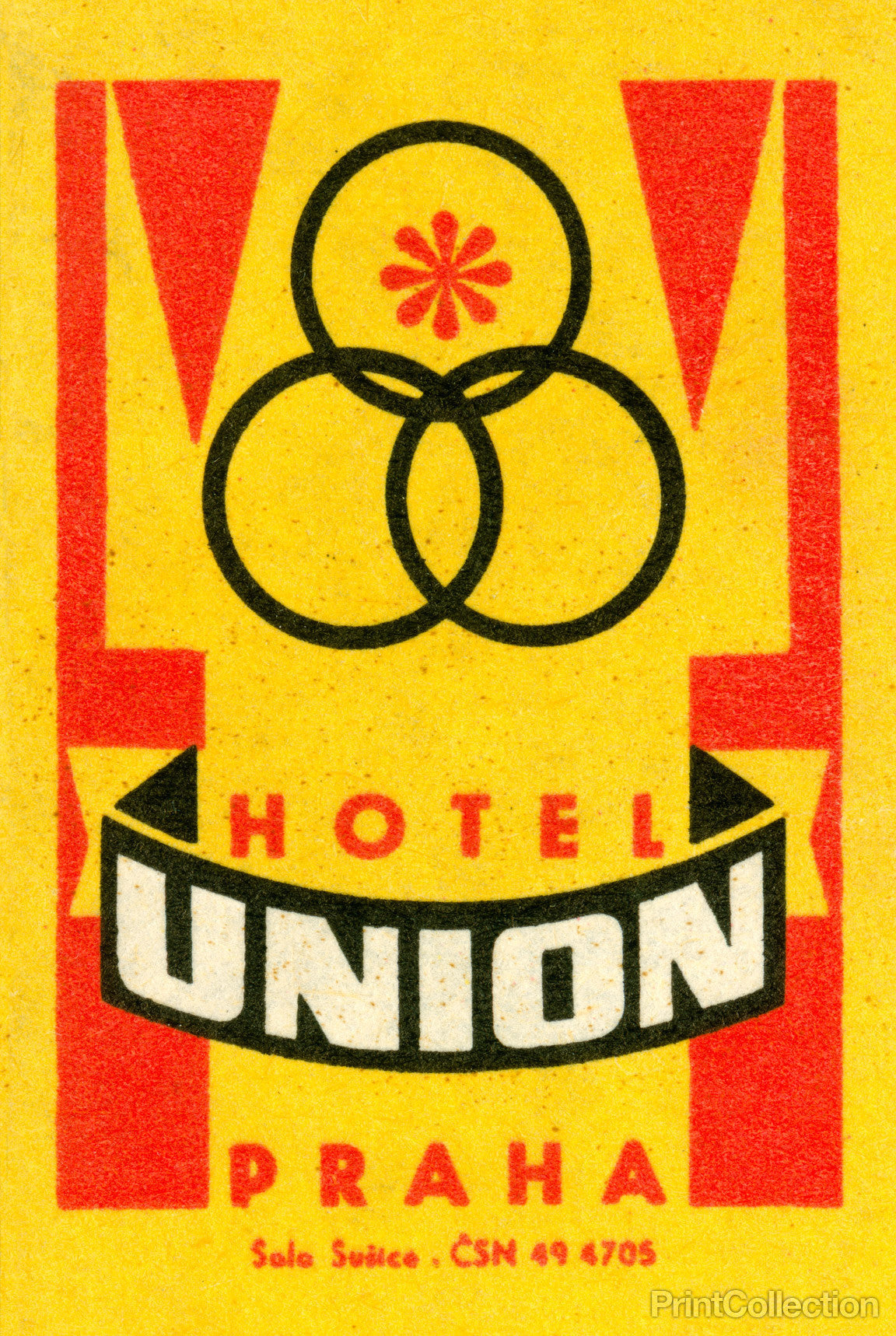 Hotel Union Praha by PrintCollection - Oil Painting canvas print