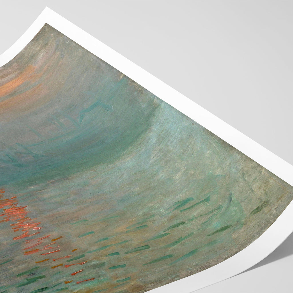 Impression, Sunrise Canvas Print