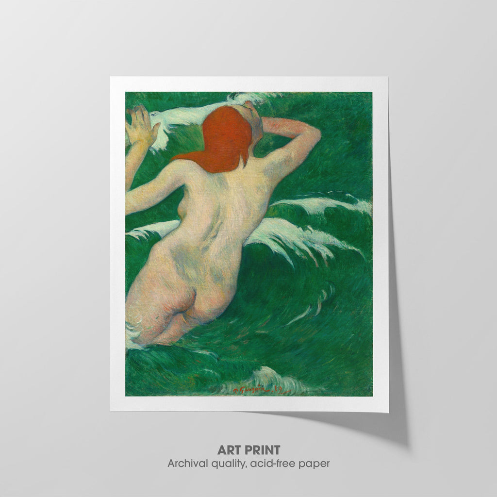 In the Waves Canvas Print