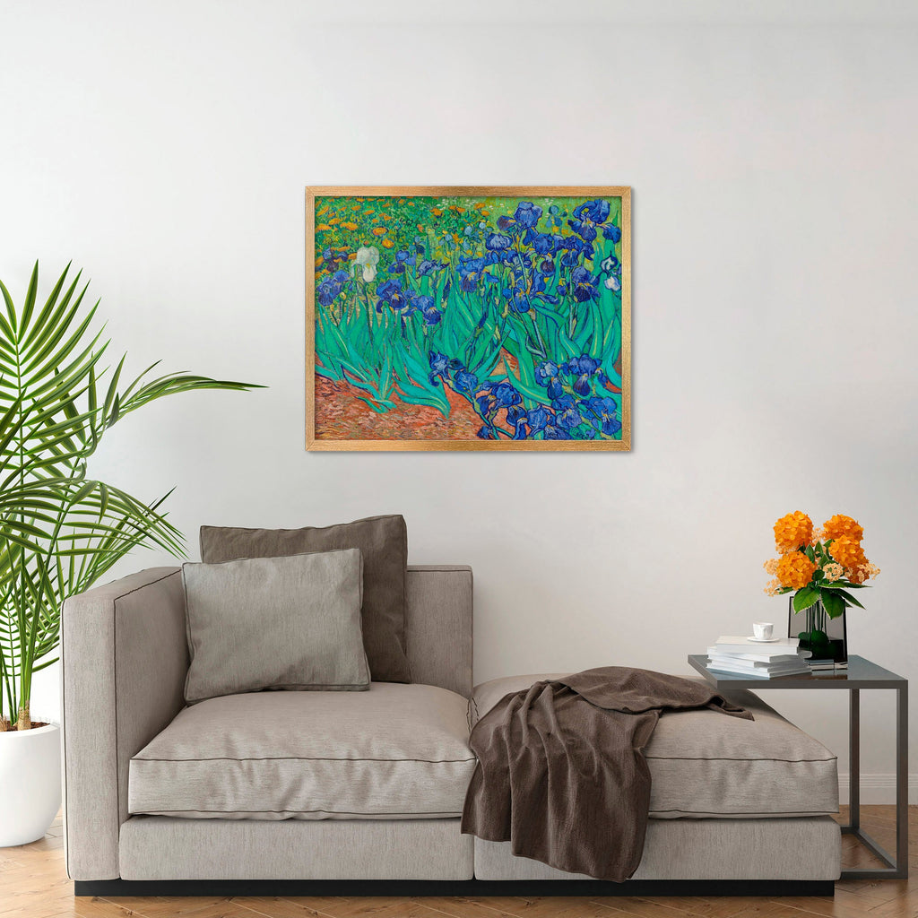 Irises Canvas Print