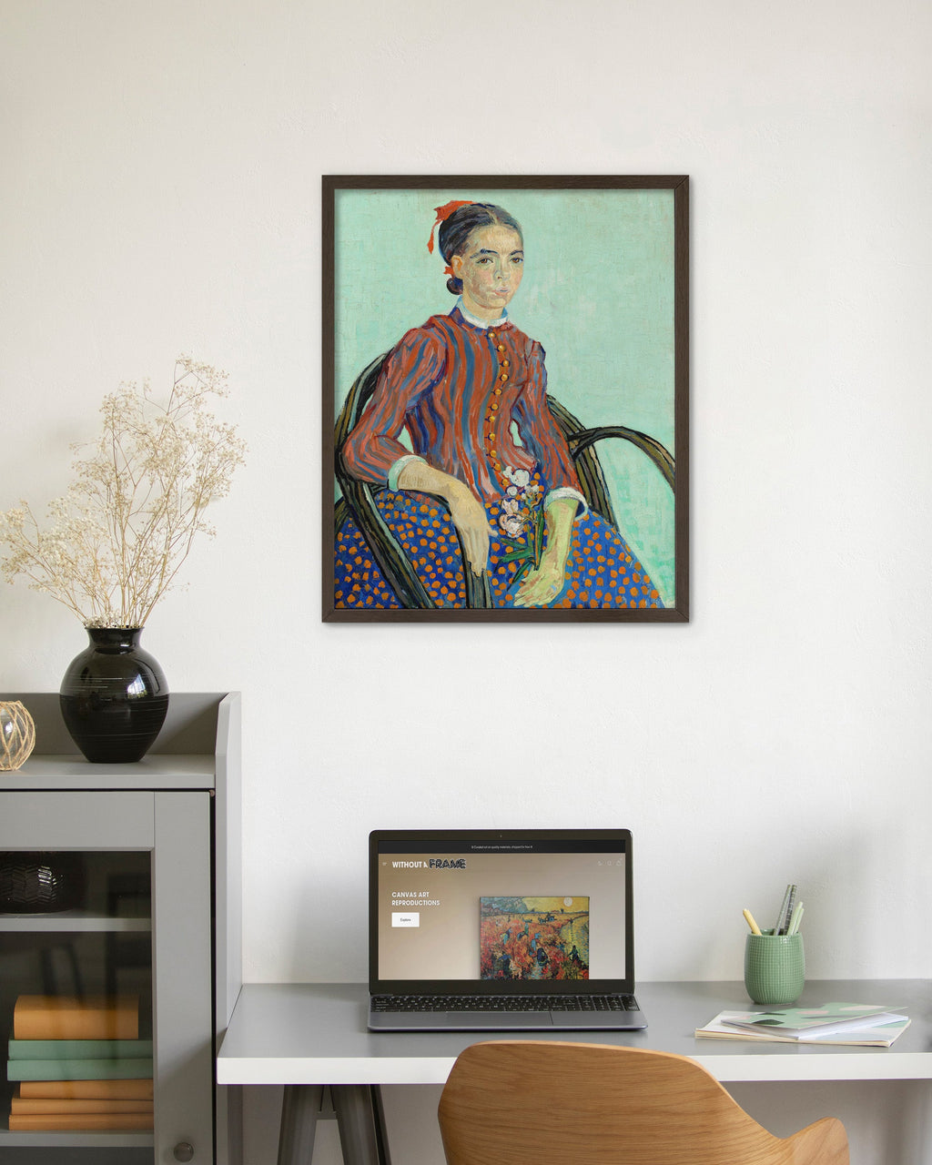 La Mousmé Canvas Print