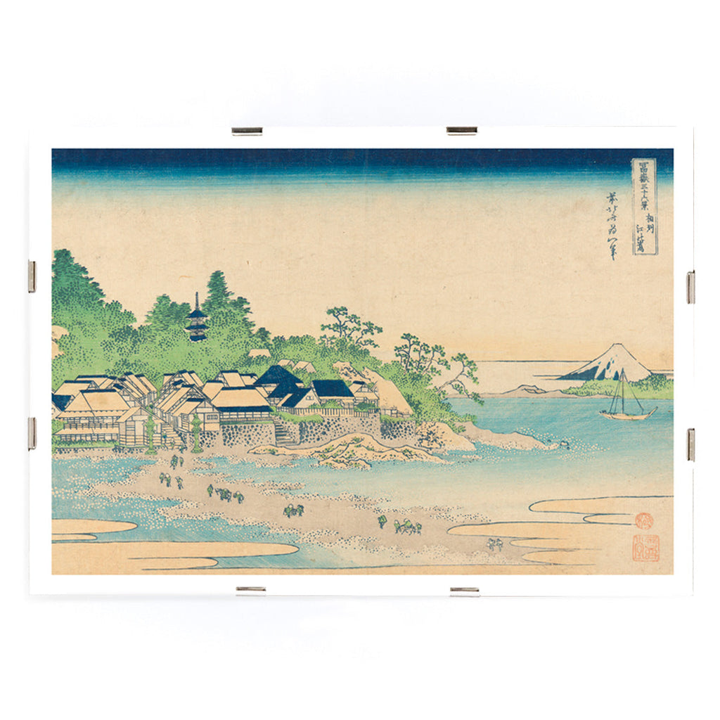 Enoshima, province de Sagami Canvas Print