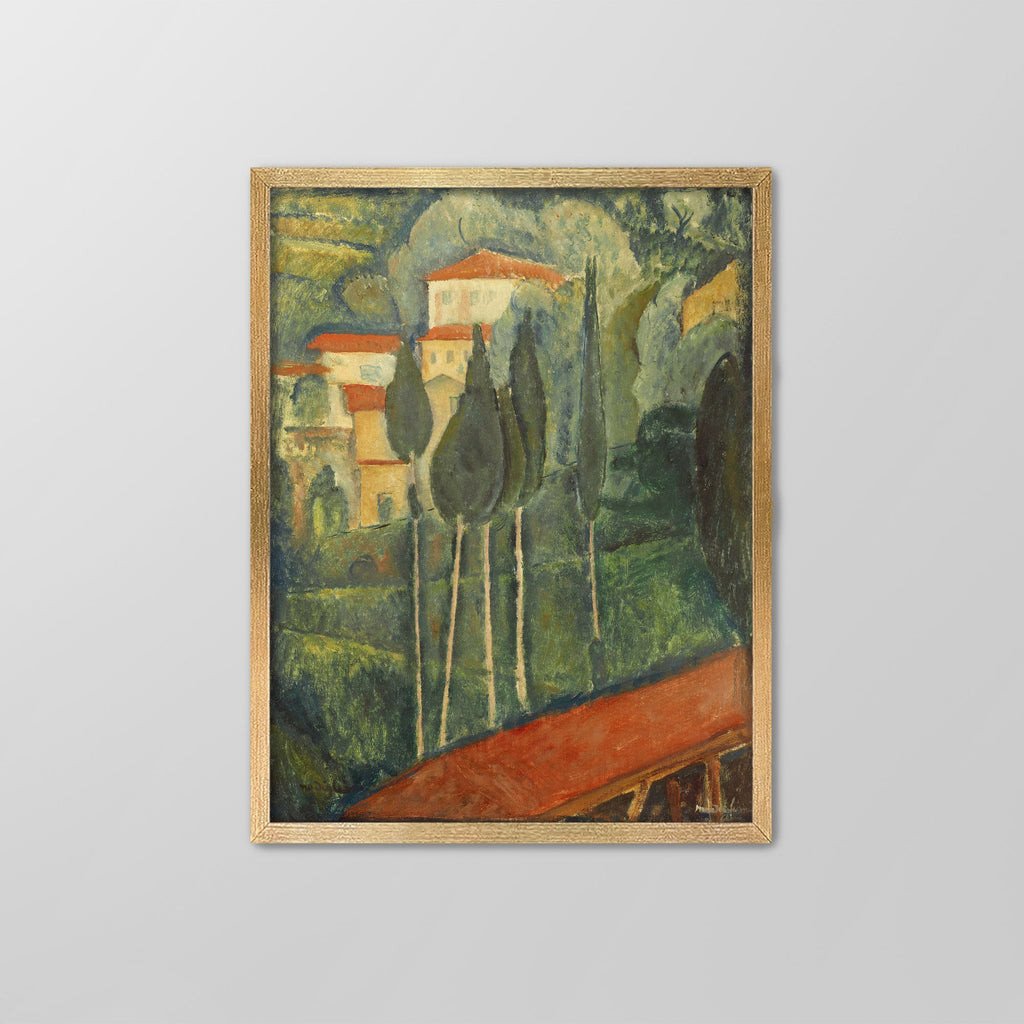 Landscape in the South Canvas Print