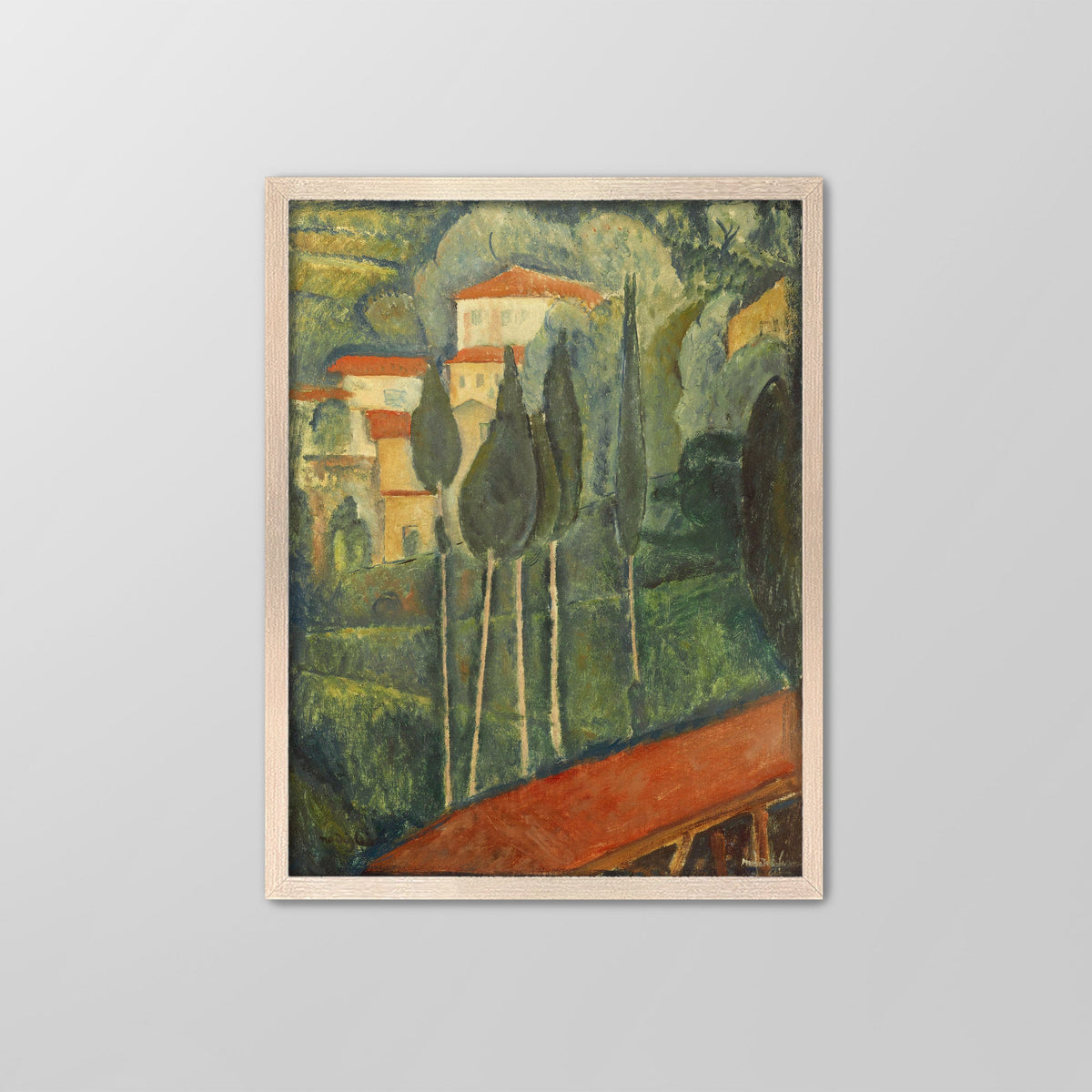 Landscape in the South Canvas Print
