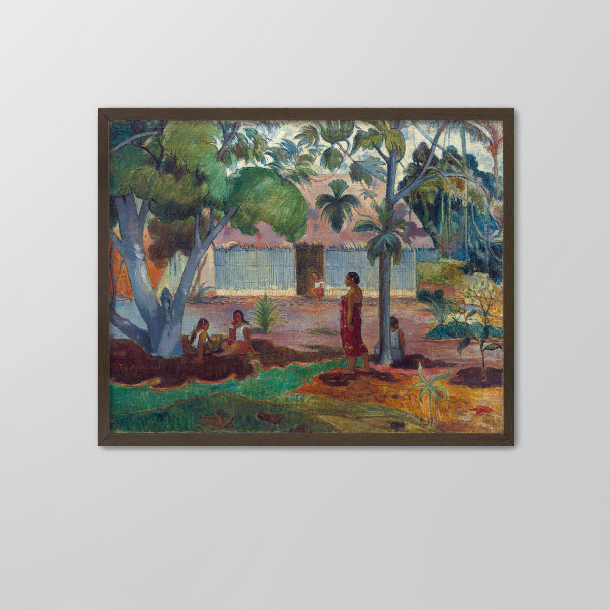 The Large Tree Canvas Print