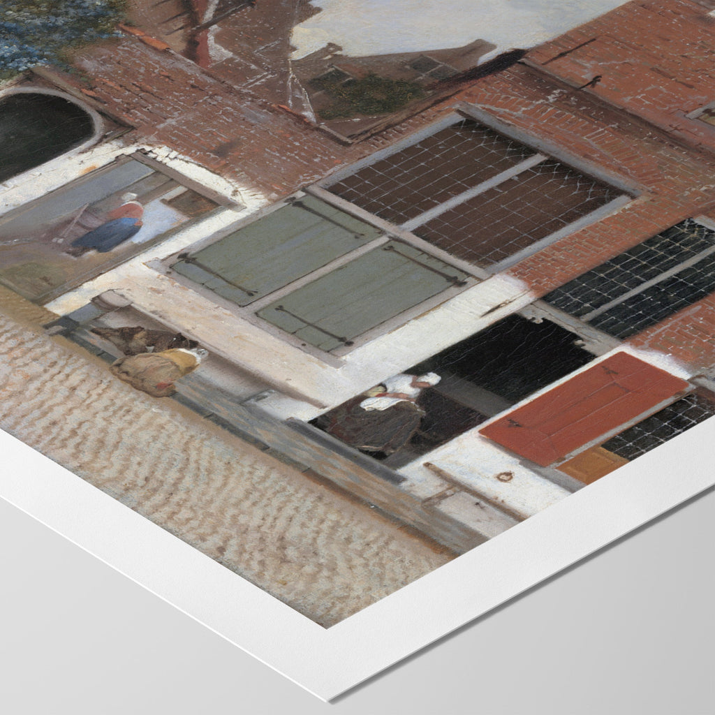 The Little Street Canvas Print