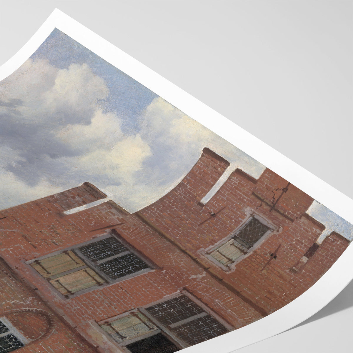 The Little Street Canvas Print