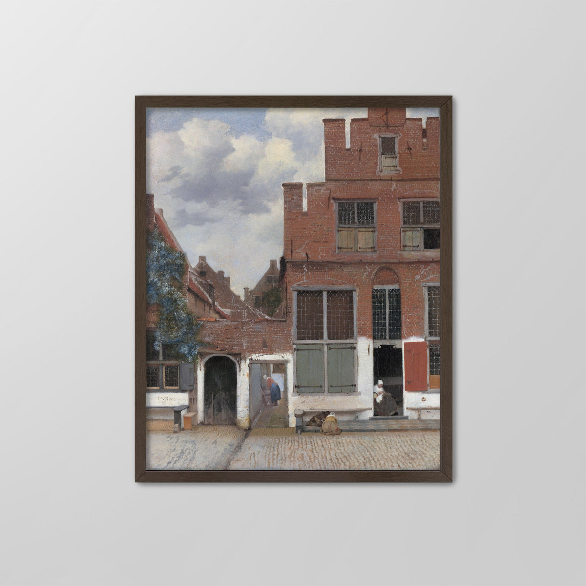 The Little Street Canvas Print