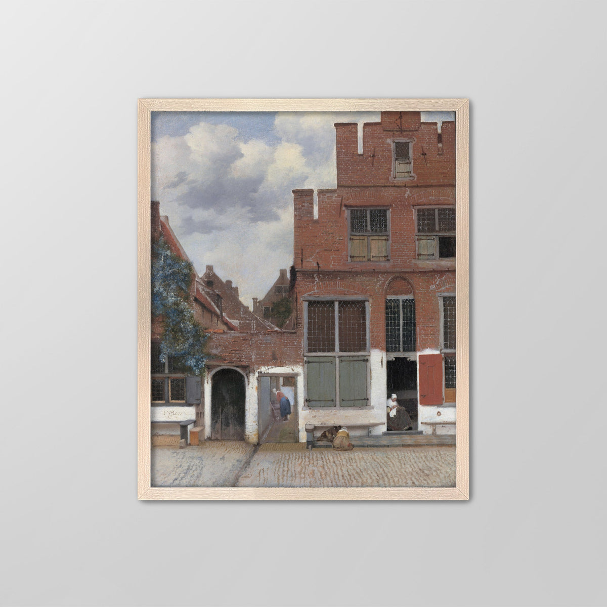 The Little Street Canvas Print