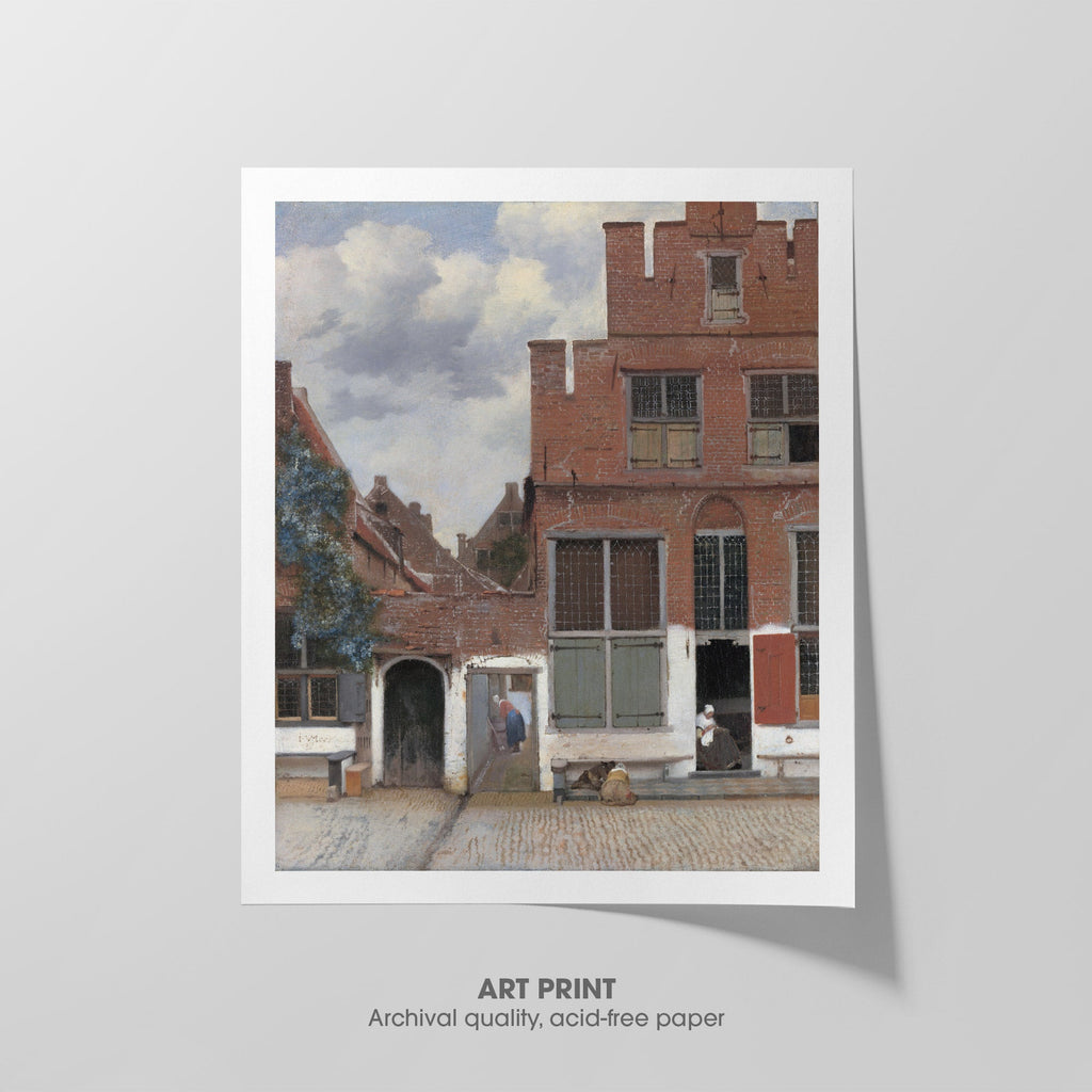 The Little Street Canvas Print