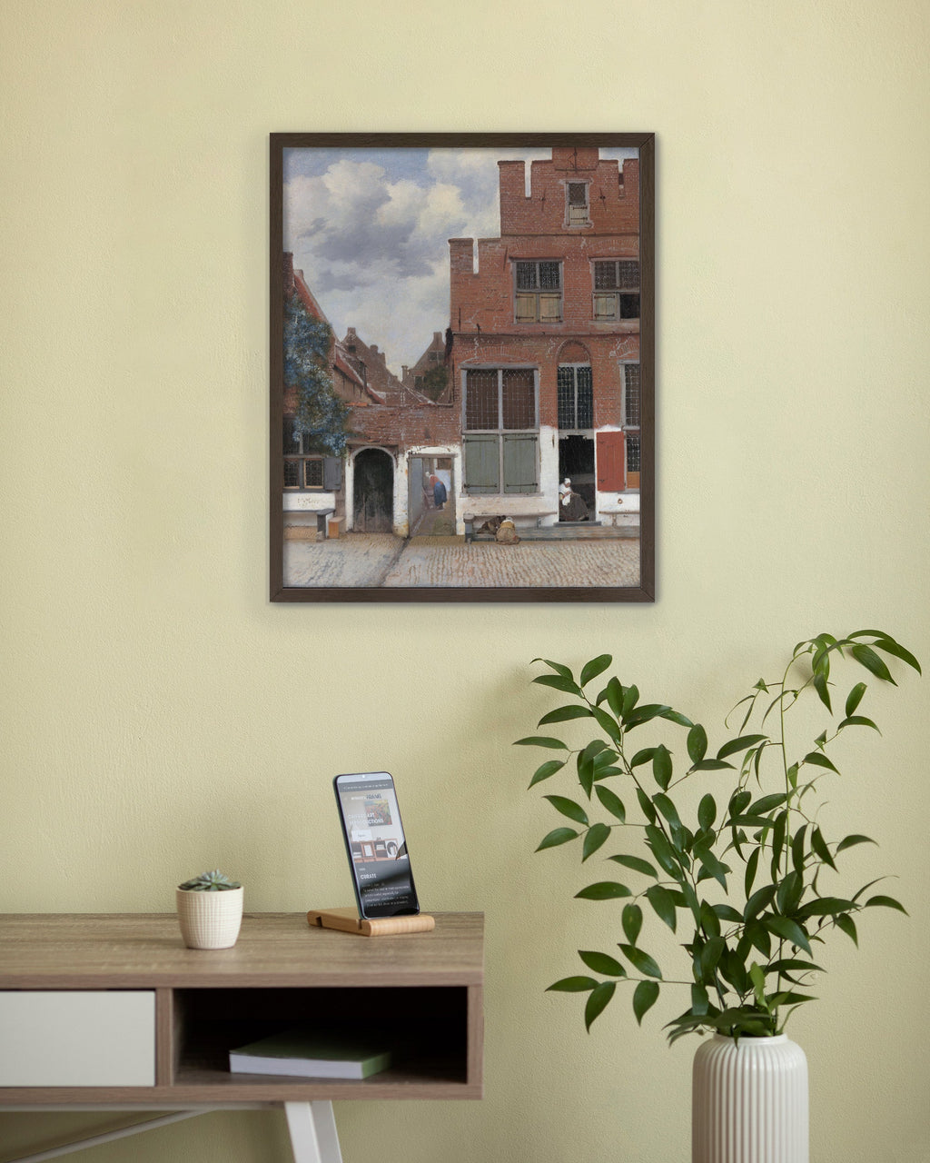 The Little Street Canvas Print