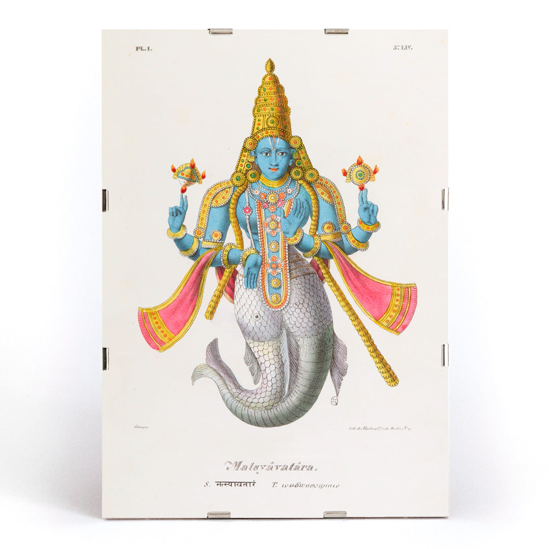 Matsyavatara Canvas Print