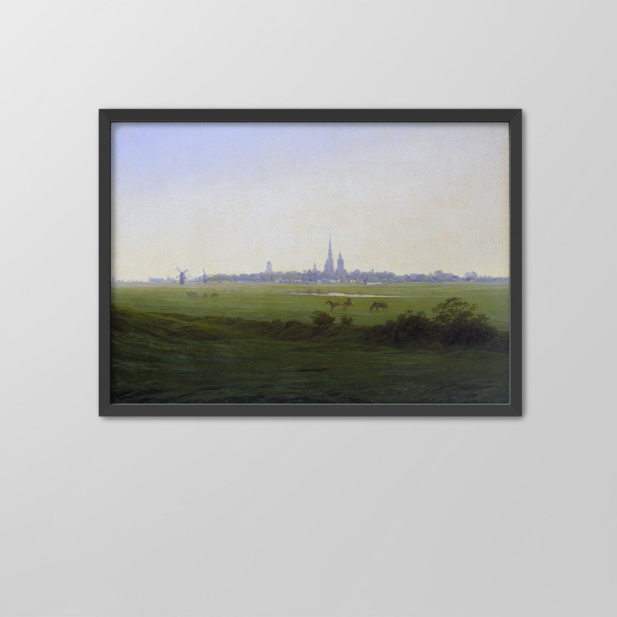 Meadows near Greifswald Canvas Print