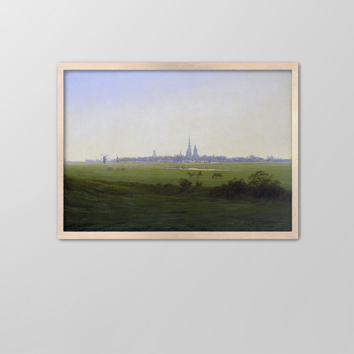 Meadows near Greifswald Canvas Print
