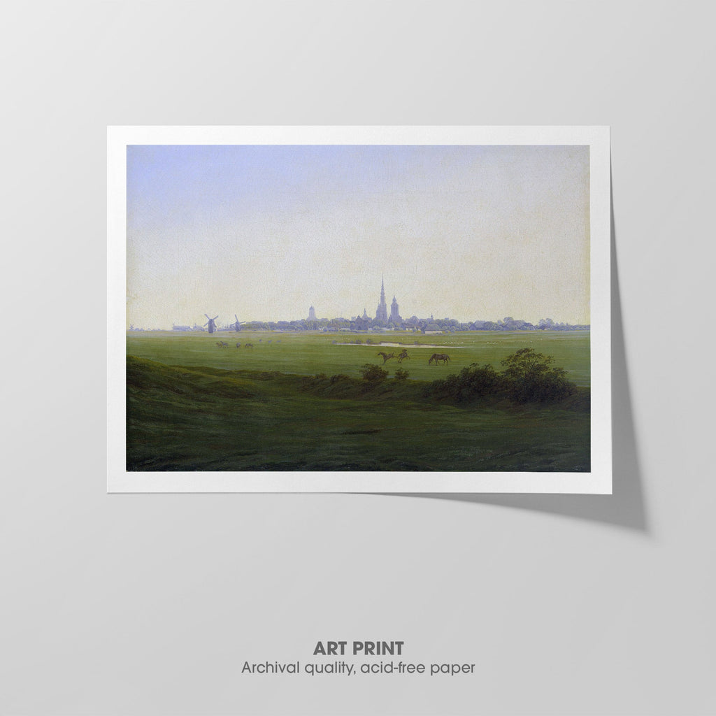 Meadows near Greifswald Canvas Print