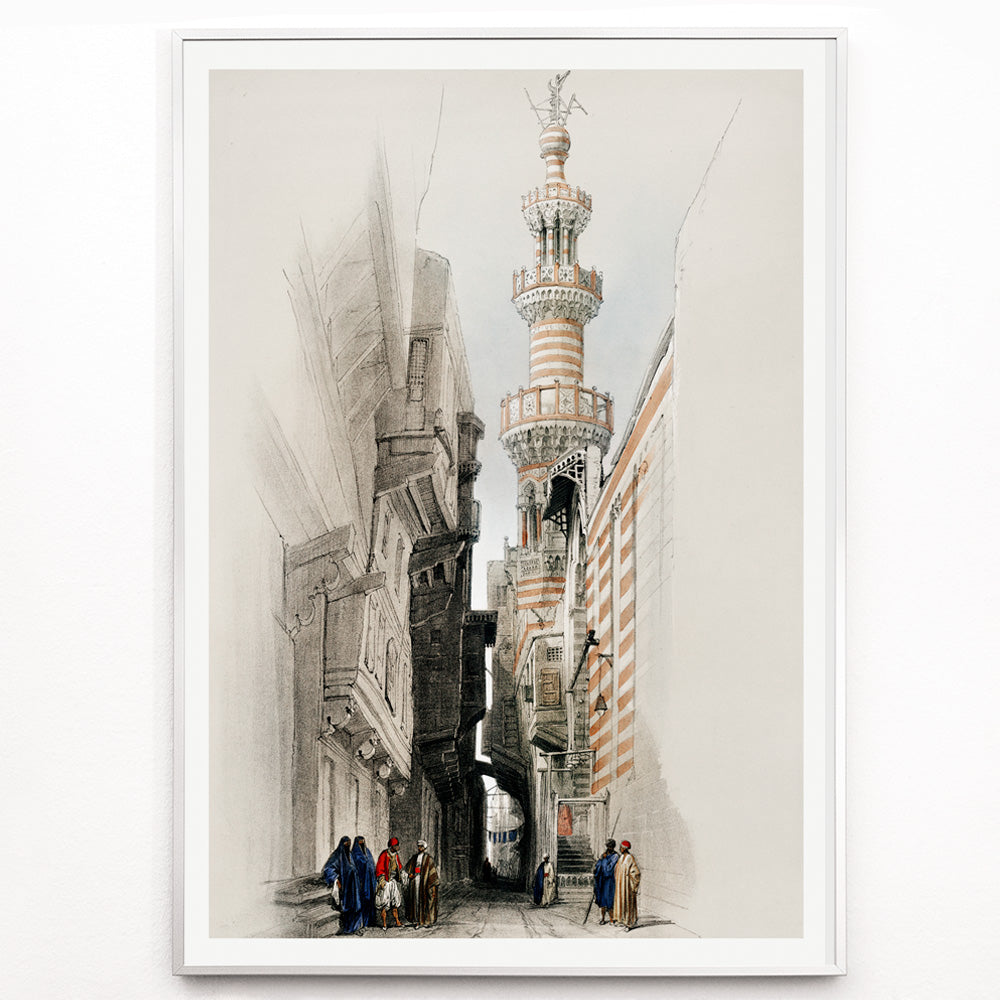 Minaret de The Rhamree Canvas Print