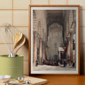 Intérieur de la mosquée des Metwalys Canvas Print