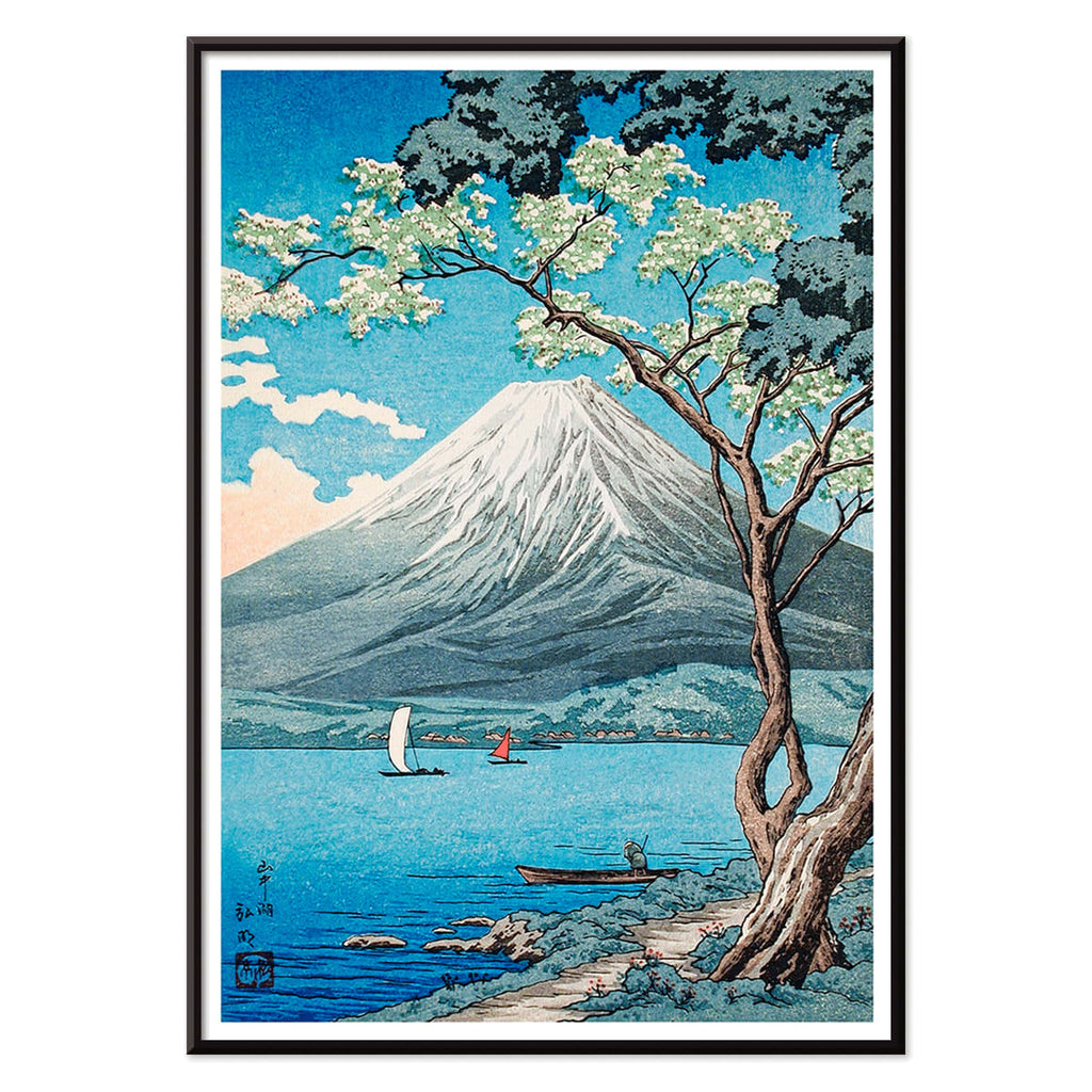 Mont Fuji depuis le lac Yamanaka Canvas Print