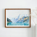 Baie d'Uri Canvas Print