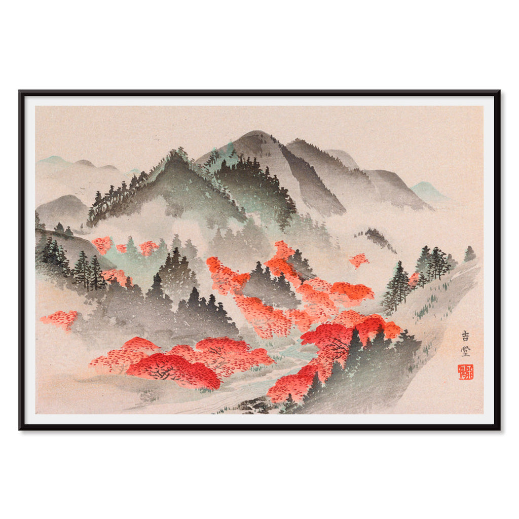 Heian meishō Pl.09 Canvas Print