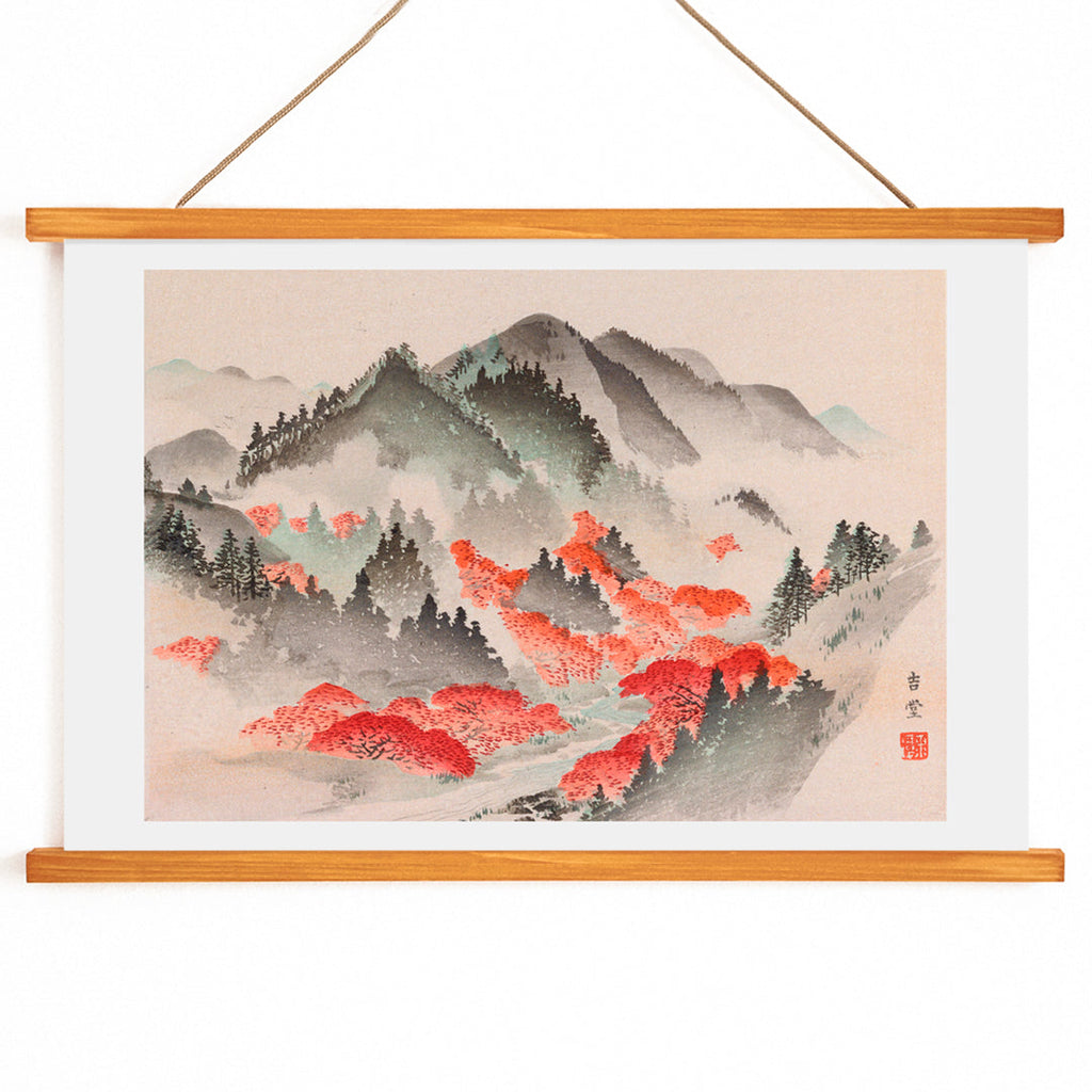Heian meishō Pl.09 Canvas Print