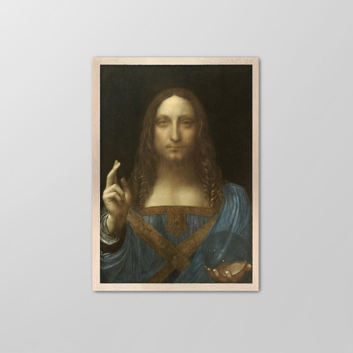 Salvator Mundi Canvas Print