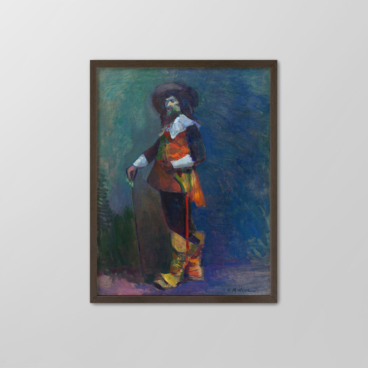 The Musketeer Canvas Print