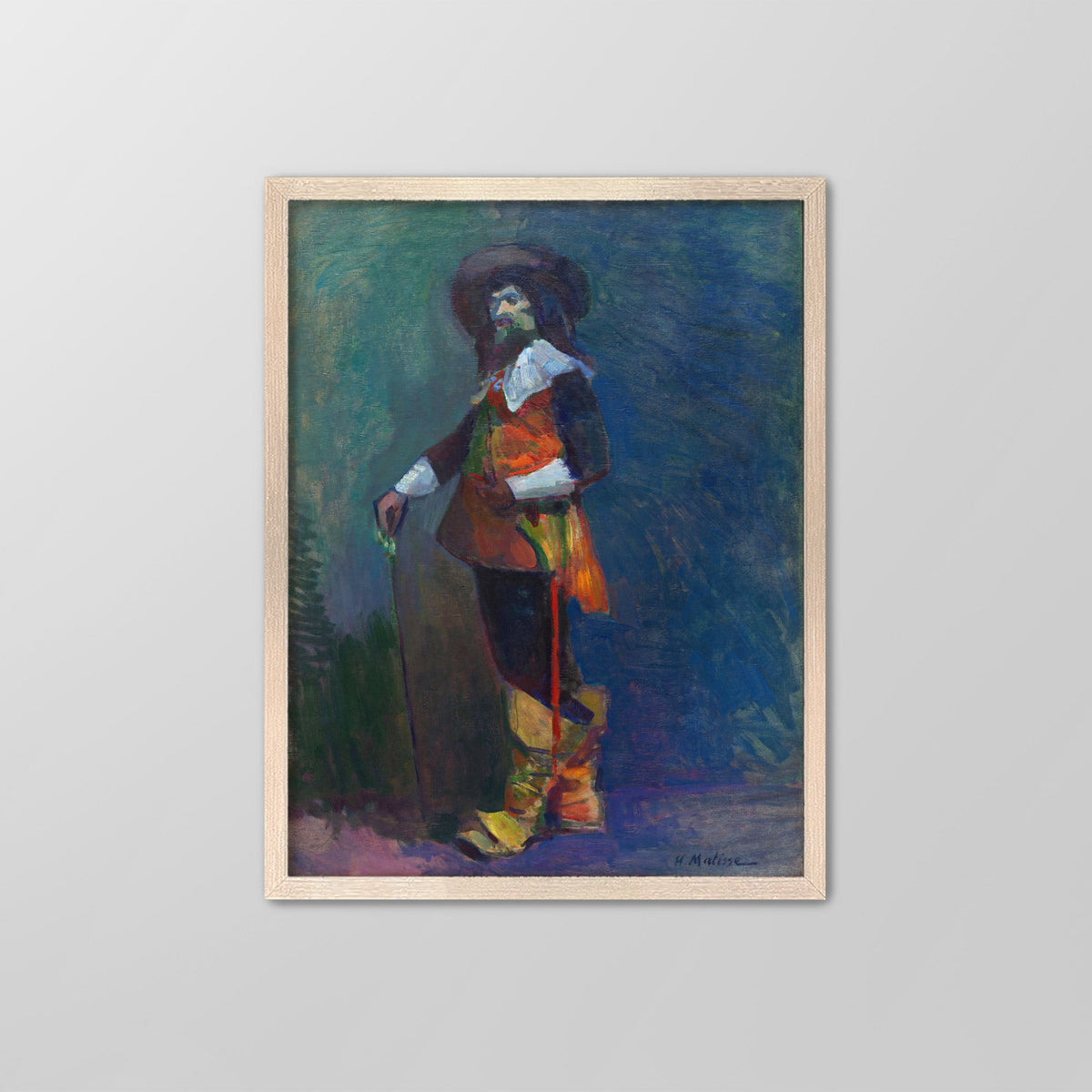 The Musketeer Canvas Print