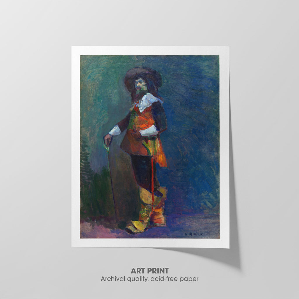 The Musketeer Canvas Print