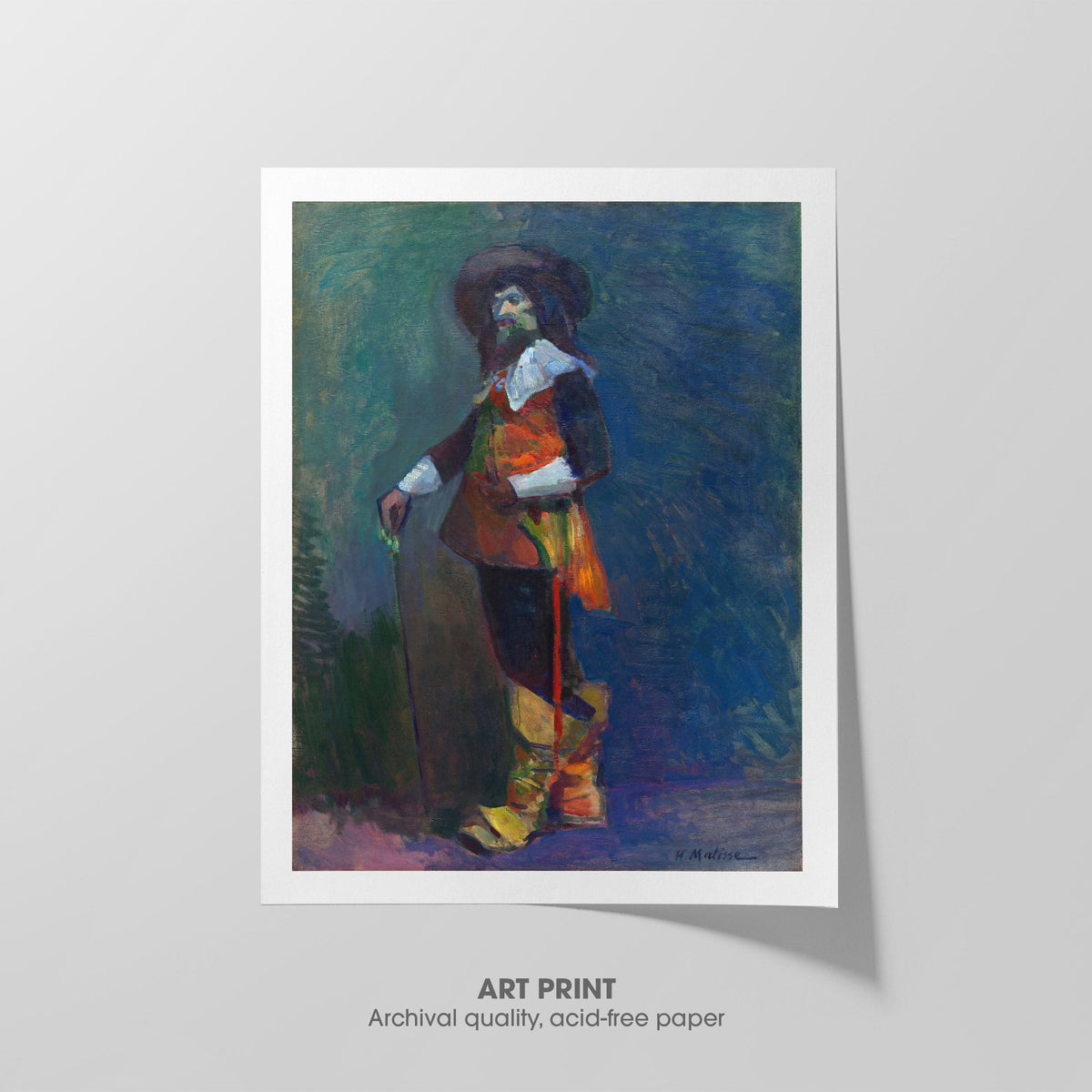 The Musketeer Canvas Print