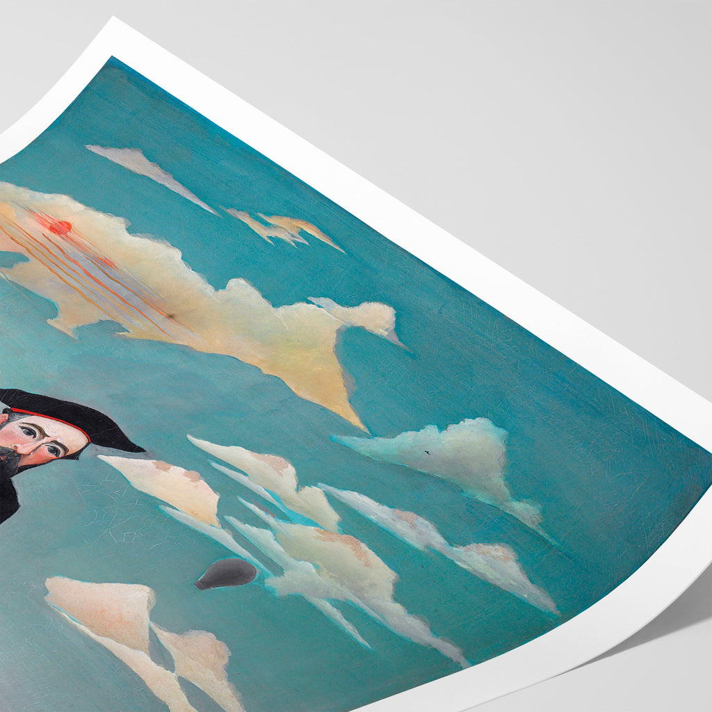 Myself, Portrait-Landscape Canvas Print
