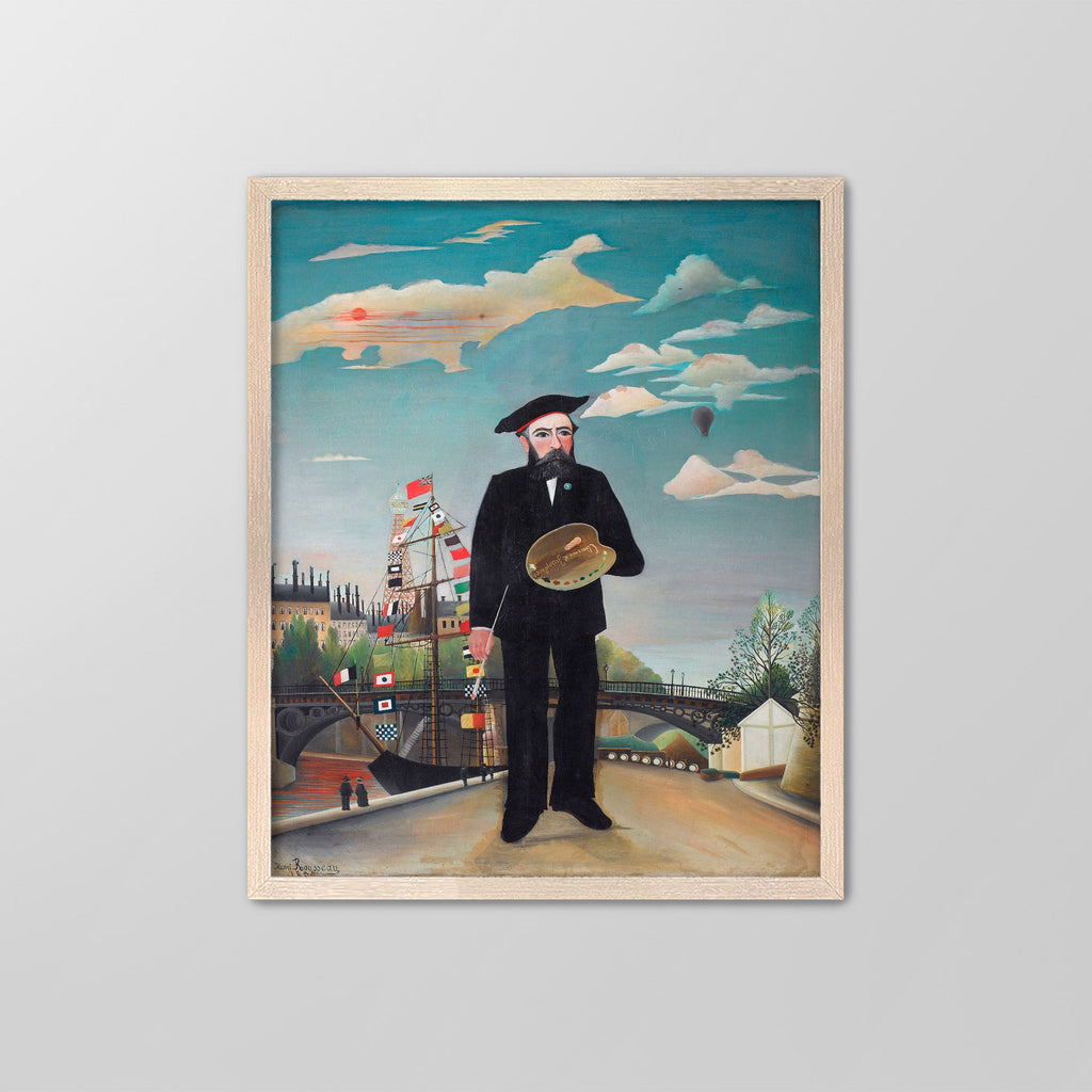 Myself, Portrait-Landscape Canvas Print