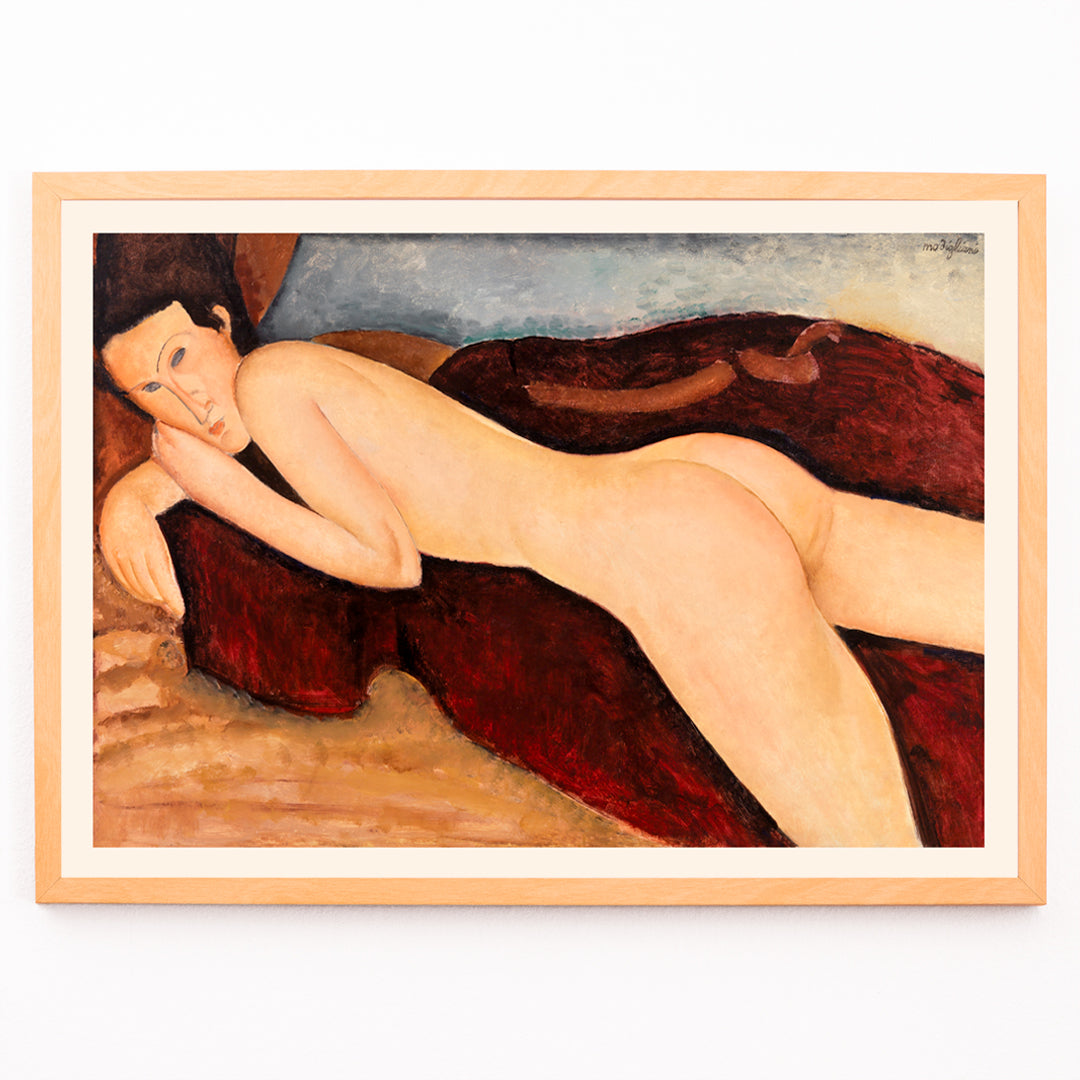 Nu de dos Canvas Print