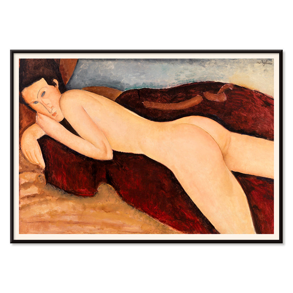 Nu de dos Canvas Print