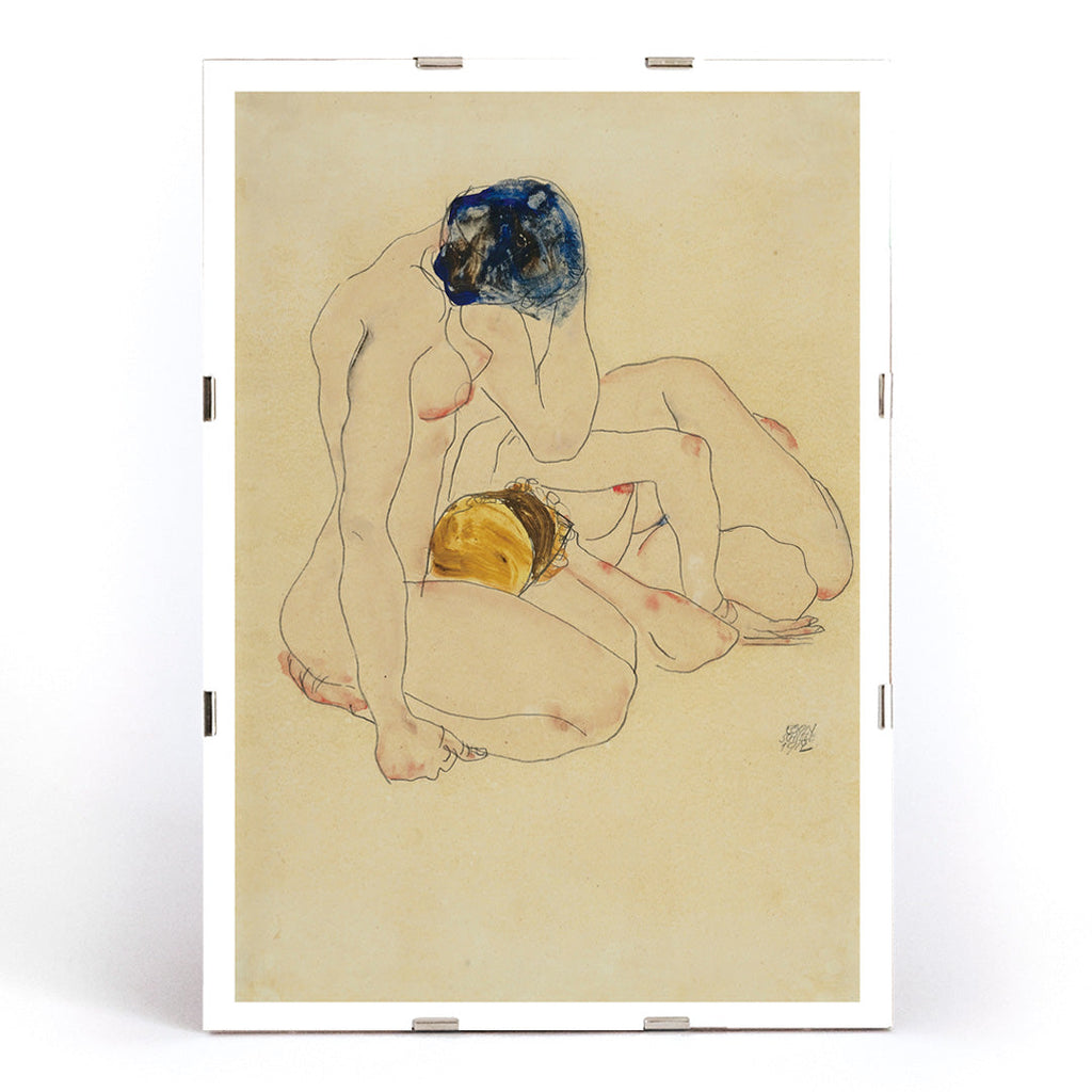 Deux amis Canvas Print
