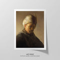 Old Man with Turban Canvas Print