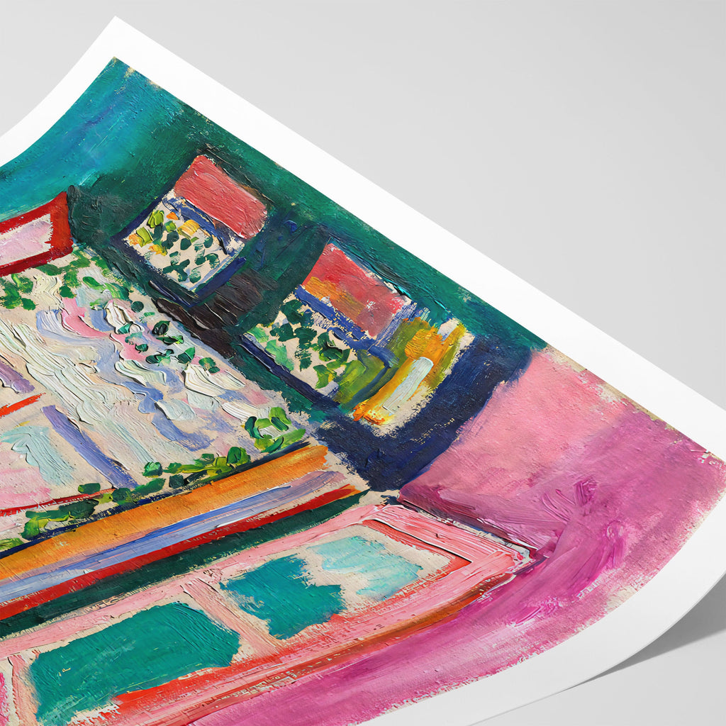 Open Window, Collioure Canvas Print