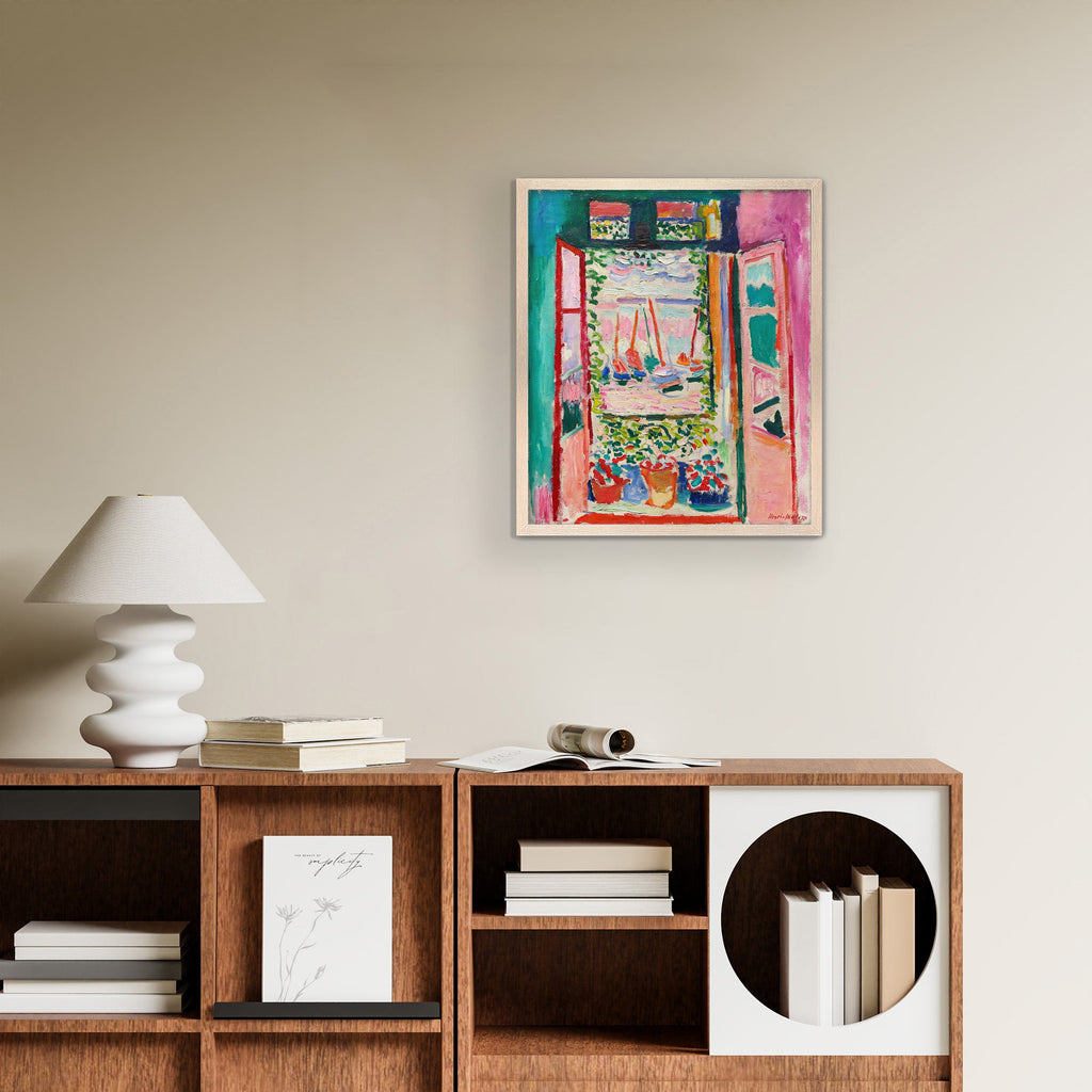 Open Window, Collioure Canvas Print