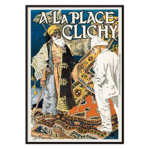 À la Place Clichy Canvas Print