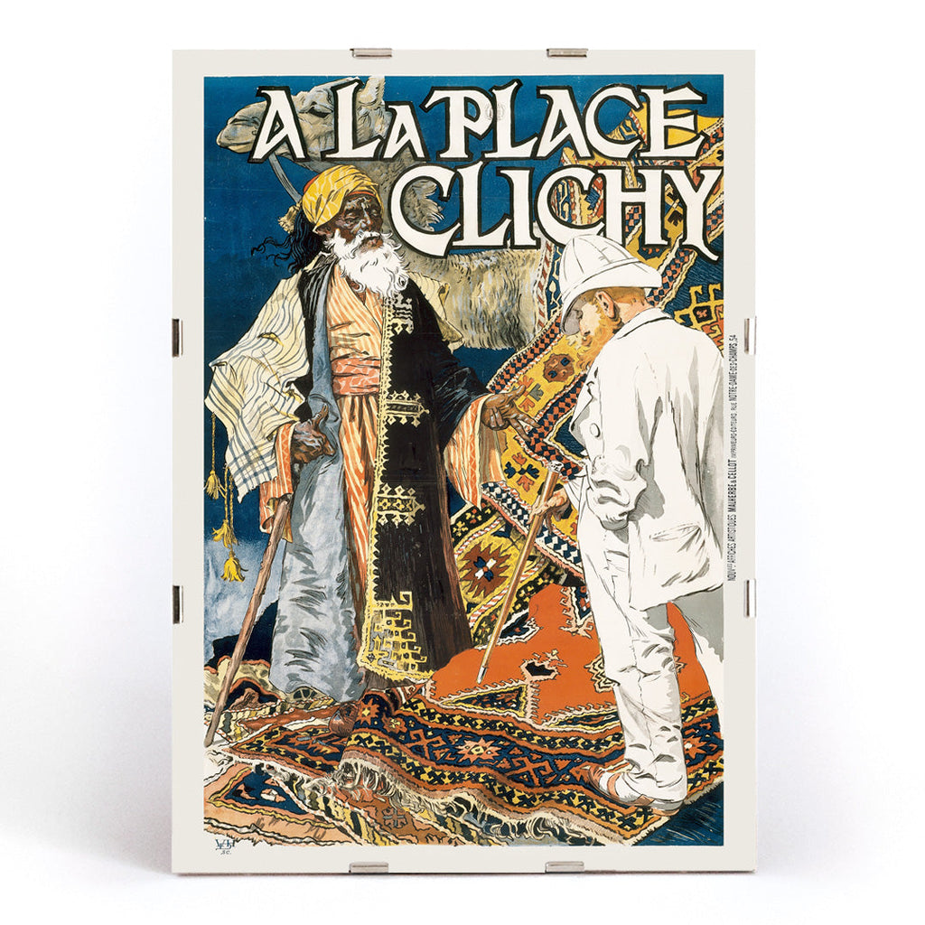 À la Place Clichy Canvas Print