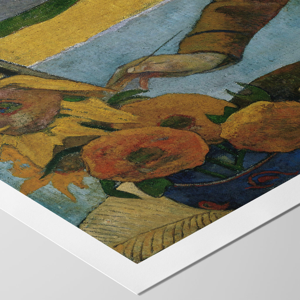 The Painter of Sunflowers Canvas Print