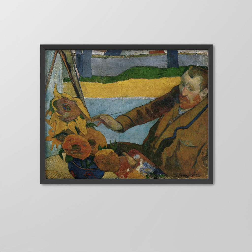 The Painter of Sunflowers Canvas Print