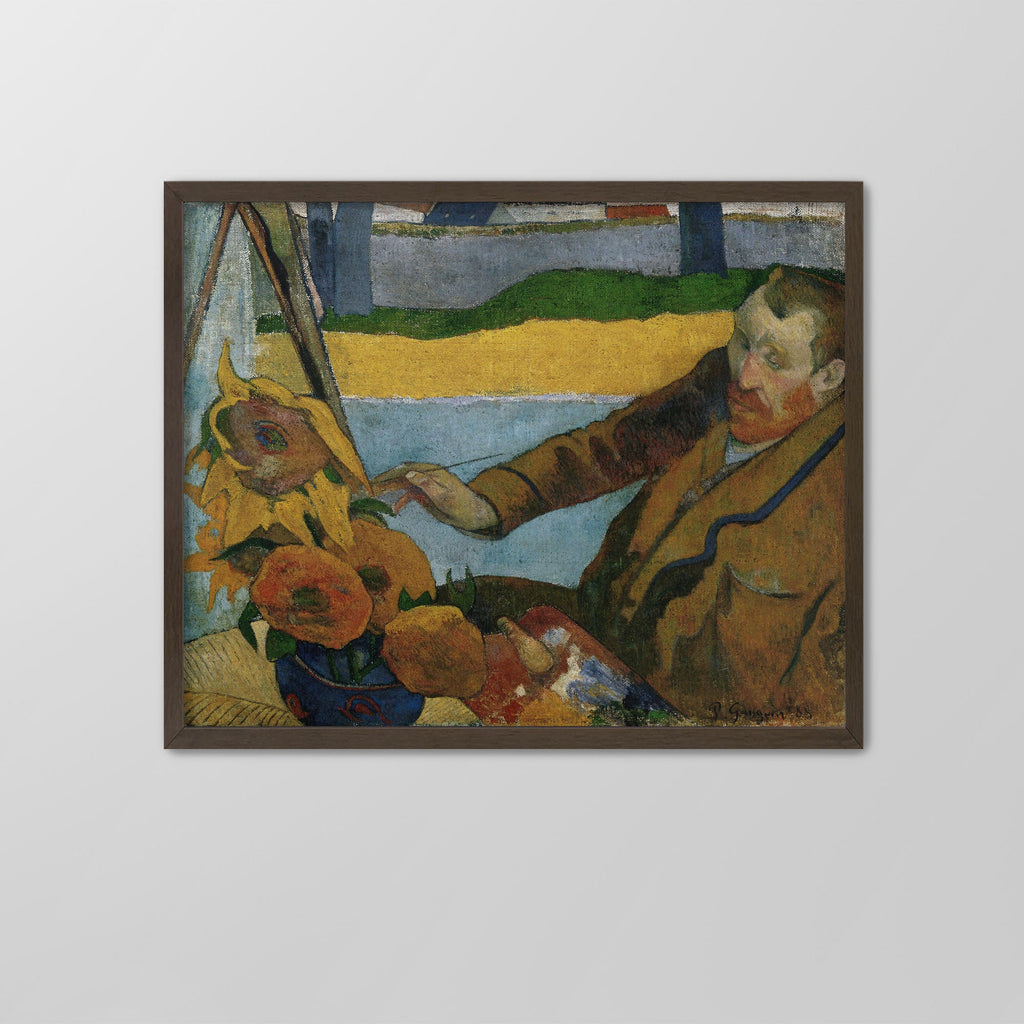 The Painter of Sunflowers Canvas Print
