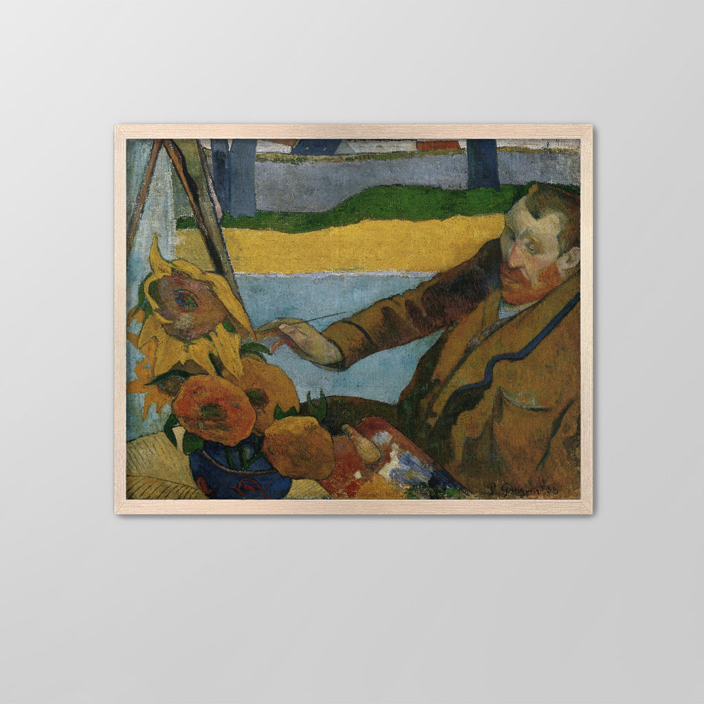 The Painter of Sunflowers Canvas Print