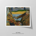 The Painter of Sunflowers Canvas Print