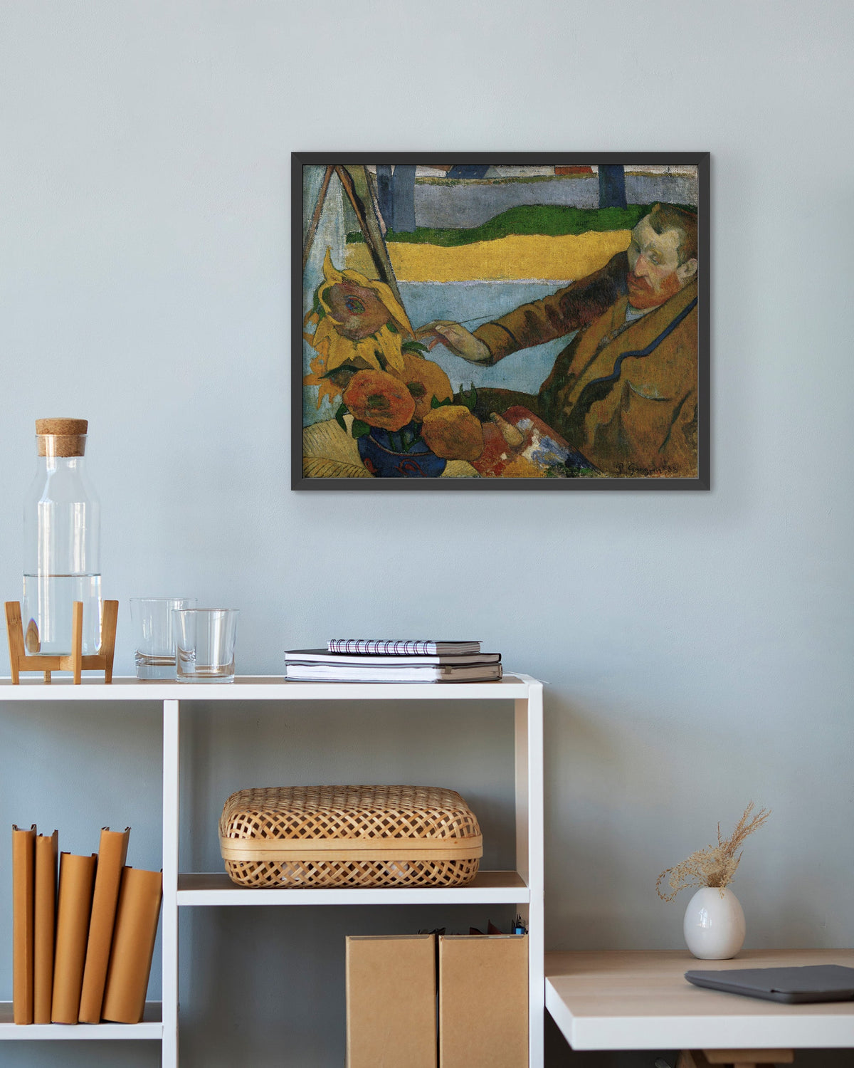 The Painter of Sunflowers Canvas Print
