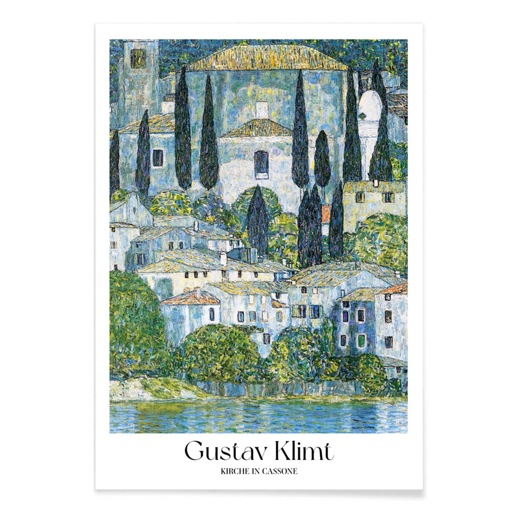 Kirche in Cassone Canvas Print