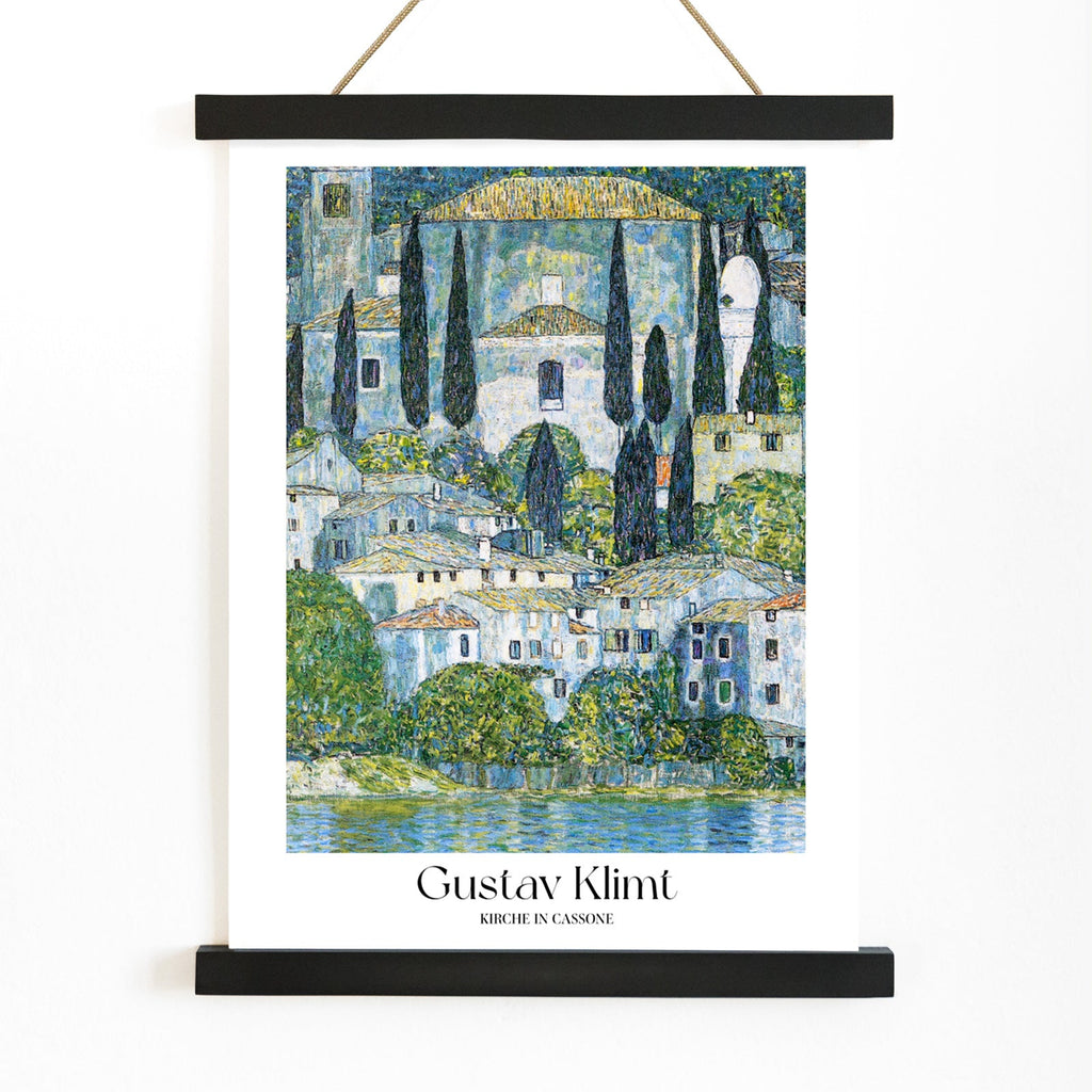 Kirche in Cassone Canvas Print